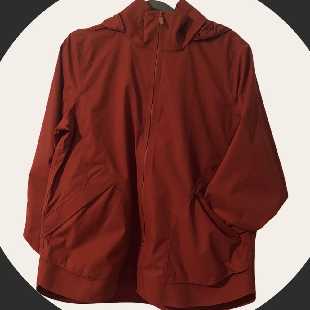 Lululemon Rain Jacket - Rust - Size 10